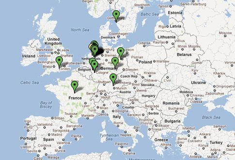 To LOFAR αποτελείται από συστοιχίες κεραιών διάσπαρτες στην Ευρώπη.